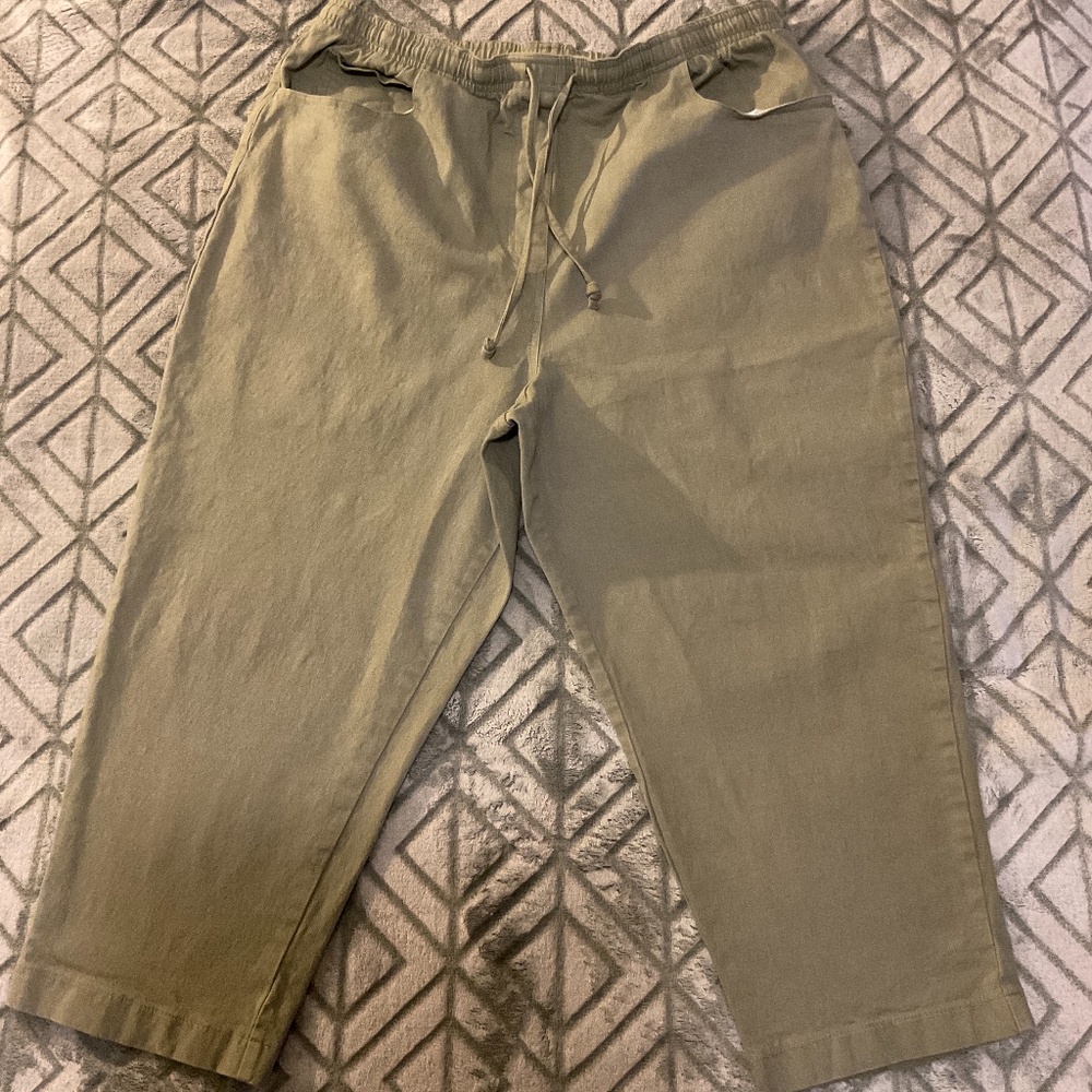 Olive Green Denim&Co. Jeans